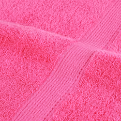 vidaXL Premium Sauna Towels Guest Bath Towel 10 pcs Grey 600gsm 100% Cotton - pink, 100 x 200 cm/ 4 pcs - Additional view 4