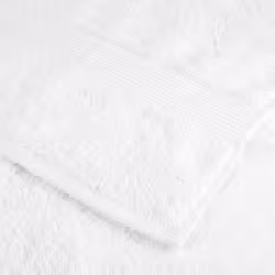 vidaXL Premium Towel Set 8 Piece Absorbent Shower Towel Bath Towels 600 gsm - white