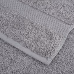 vidaXL Premium Towel Set 8 Piece Absorbent Shower Towel Bath Towels 600 gsm - grey