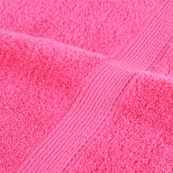 vidaXL Premium Towel Set 8 Piece Absorbent Shower Towel Bath Towels 600 gsm - pink - Additional view 4