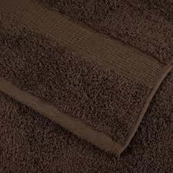vidaXL Premium Towel Set 12 Piece Shower Towel Bath Towel 600 gsm 100% Cotton - brown