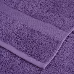 vidaXL Premium Towel Set 12 Piece Shower Towel Bath Towel 600 gsm 100% Cotton - purple