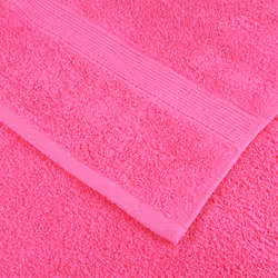 vidaXL Premium Towel Set 12 Piece Shower Towel Bath Towel 600 gsm 100% Cotton - pink