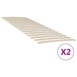 vidaXL Slatted Bed Base with Slats Bedroom Bed Slat Frame Mattress Foundation - 160 x 200 cm