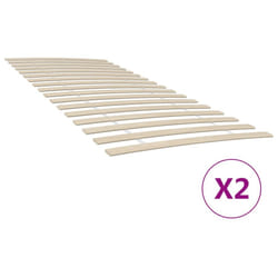 vidaXL Slatted Bed Base with Slats Bedroom Bed Slat Frame Mattress Foundation - 180 x 200 cm