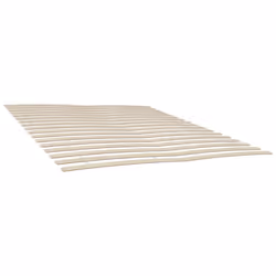 vidaXL Slatted Bed Base with Slats Bedroom Bed Slat Frame Mattress Foundation - 200 x 200 cm - Additional view 4