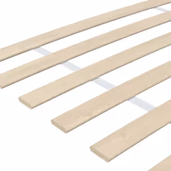 vidaXL Slatted Bed Base with Slats Bedroom Bed Slat Frame Mattress Foundation - 200 x 200 cm - Additional view 6