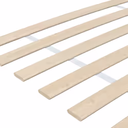 vidaXL Slatted Bed Base with Slats Bedroom Bed Slat Frame Mattress Foundation - 140 x 200 cm - Additional view 4