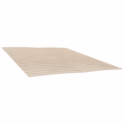 vidaXL Slatted Bed Base with Slats Bedroom Bed Slat Frame Mattress Foundation - 200 x 200 cm
