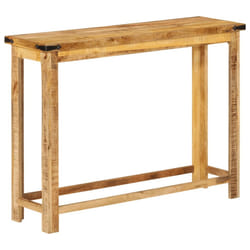 vidaXL Console Table Hallway Coffee End Table Accent Table Solid Wood Mango
