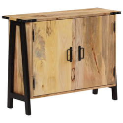 vidaXL Sideboard Storage Cupboard Highboard Side Cabinet Solid Wood Mango