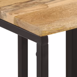 vidaXL Nesting Tables Telephone Table Coffee Table 3 pcs Solid Wood Acacia - Additional view 6