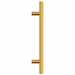 vidaXL Cabinet Handles Door Handles Furniture Drawer Pull Stainless Steel - gold, 128 mm/ 20 pcs - Additional view 5