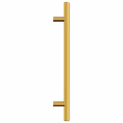 vidaXL Cabinet Handles Door Handles Furniture Drawer Pull Stainless Steel - gold, 160 mm/ 20 pcs - Additional view 5