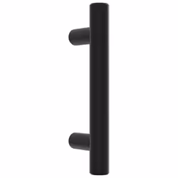 vidaXL Cabinet Handles Door Handles Furniture Drawer Pull Stainless Steel - black, 64 mm/ 20 pcs