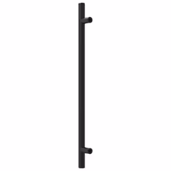 vidaXL Cabinet Handles Door Handles Furniture Drawer Pull Stainless Steel - black, 224 mm/ 20 pcs - Additional view 6