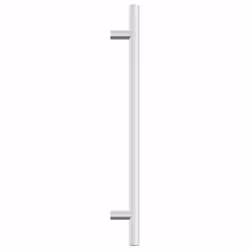 vidaXL Cabinet Handles Door Handles Furniture Drawer Pull Stainless Steel - silver, 192 mm/ 10 pcs - Additional view 5