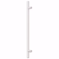 vidaXL Cabinet Handles Door Handles Furniture Drawer Pull Stainless Steel - silver, 224 mm/ 10 pcs - Additional view 6