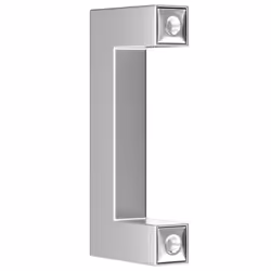 vidaXL Cabinet Handles Door Handles Furniture Drawer Pull Stainless Steel - silver, 64 mm/ 20 pcs - Additional view 6