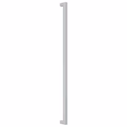 vidaXL Cabinet Handles Door Handles Furniture Drawer Pull Stainless Steel - silver, 480 mm/ 20 pcs