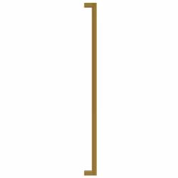 vidaXL Cabinet Handles Door Handles Furniture Drawer Pull Stainless Steel - gold, 480 mm/ 20 pcs - Additional view 5