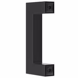 vidaXL Cabinet Handles Door Handles Furniture Drawer Pull Stainless Steel - black, 64 mm/ 20 pcs - Additional view 6