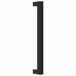 vidaXL Cabinet Handles Door Handles Furniture Drawer Pull Stainless Steel - black, 192 mm/ 20 pcs - Additional view 2
