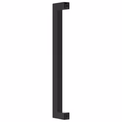 vidaXL Cabinet Handles Door Handles Furniture Drawer Pull Stainless Steel - black, 192 mm/ 20 pcs - Additional view 6