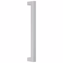 vidaXL Cabinet Handles Door Handles Furniture Drawer Pull Stainless Steel - silver, 192 mm/ 10 pcs
