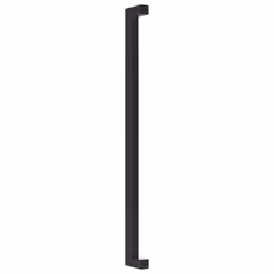 vidaXL Cabinet Handles Door Handles Furniture Drawer Pull Stainless Steel - black, 320 mm/ 10 pcs - Additional view 6