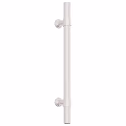 vidaXL Cabinet Handles Door Handles Furniture Drawer Pull Stainless Steel - silver, 128 mm/ 20 pcs