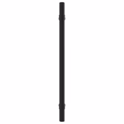 vidaXL Cabinet Handles Door Handles Furniture Drawer Pull Stainless Steel - black, 192 mm/ 20 pcs - Additional view 4