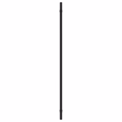 vidaXL Cabinet Handles Door Handles Furniture Drawer Pull Stainless Steel - black, 480 mm/ 20 pcs - Additional view 4