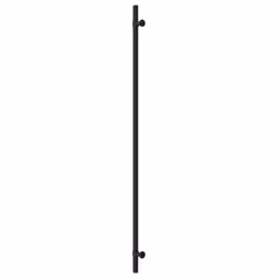 vidaXL Cabinet Handles Door Handles Furniture Drawer Pull Stainless Steel - black, 480 mm/ 20 pcs - Additional view 6