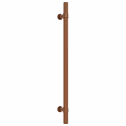 vidaXL Cabinet Handles Door Handles Furniture Drawer Pull Stainless Steel - bronze, 224 mm/ 20 pcs