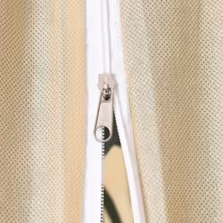 vidaXL Plant Fleece Covers with Zip Outdoor Garden Frost Protection 70 g/mÂ² - beige, 3.14 x 2.5 m/ 1 pcs - Additional view 6