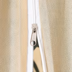 vidaXL Plant Fleece Covers with Zip Outdoor Garden Frost Protection 70 g/mÂ² - beige, 3.93 x 3.5 m/ 1 pcs - Additional view 6