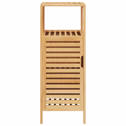 vidaXL Bathroom Cabinet with Shelf Storage Cupboard Chest Vanity Unit Bamboo