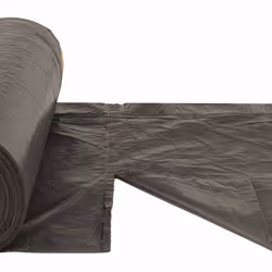 vidaXL Bin Bags Trash Can Bin Liner Rubbish Bag Office Trash Bag 250 pcs Black - with drawstrings, 35 L - Additional view 4