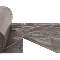 vidaXL Bin Bags Trash Can Bin Liner Rubbish Bag Office Trash Bag 250 pcs Black - with drawstrings, 60 L - Additional view 4