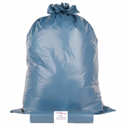 vidaXL Bin Bags Trash Can Bin Liner Kitchen Rubbish Bag Trash Bag 100 pcs Blue - 120 L