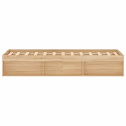 vidaXL Bed Frame Bedroom Mattress Foundation Guest Room Bedstead Bed Base - sonoma oak, 120 x 200 cm - Additional view 6