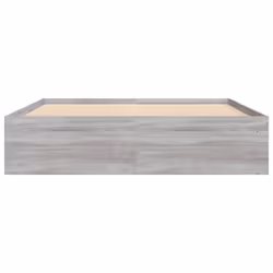 vidaXL Bed Frame Bedroom Mattress Foundation Guest Room Bedstead Bed Base - grey sonoma, 160 x 200 cm - Additional view 5