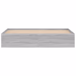 vidaXL Bed Frame Bedroom Mattress Foundation Guest Room Bedstead Bed Base - grey sonoma, 180 x 200 cm - Additional view 5