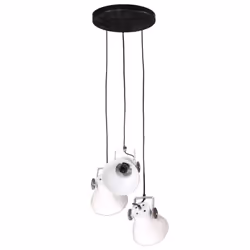 vidaXL Hanging Lamp Ceiling Lamp Chandelier Pendant Lighting 25 W White E27