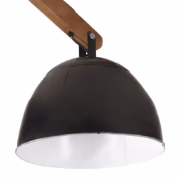 vidaXL Ceiling Lamp Hanging Light Ceiling Pendant Lighting 25 W Black E27 - Additional view 4