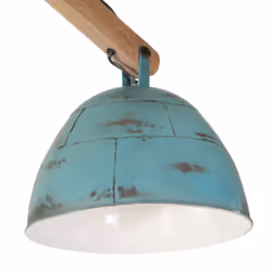 vidaXL Ceiling Lamp Hanging Light Ceiling Chandelier 25 W Distressed Blue E27 - Additional view 4
