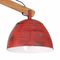 vidaXL Ceiling Lamp Hanging Light Ceiling Chandelier 25 W Distressed Red E27 - Additional view 4