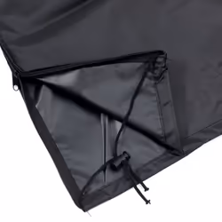 vidaxL Heater Cover Heater Protection Cover Pyramid Shaped Black 420D Oxford - 86 x 47 x 241 cm - Additional view 6