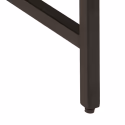 vidaXL Side Table End Table Coffee Tea Sofa Table Solid Wood Mango and Iron - Additional view 5